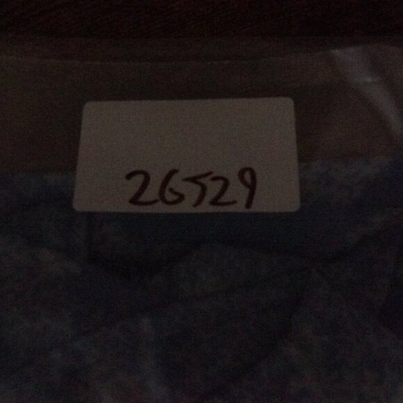 Equipment Button Up Top Womens Large Satin Blue - Picture 11 of 11